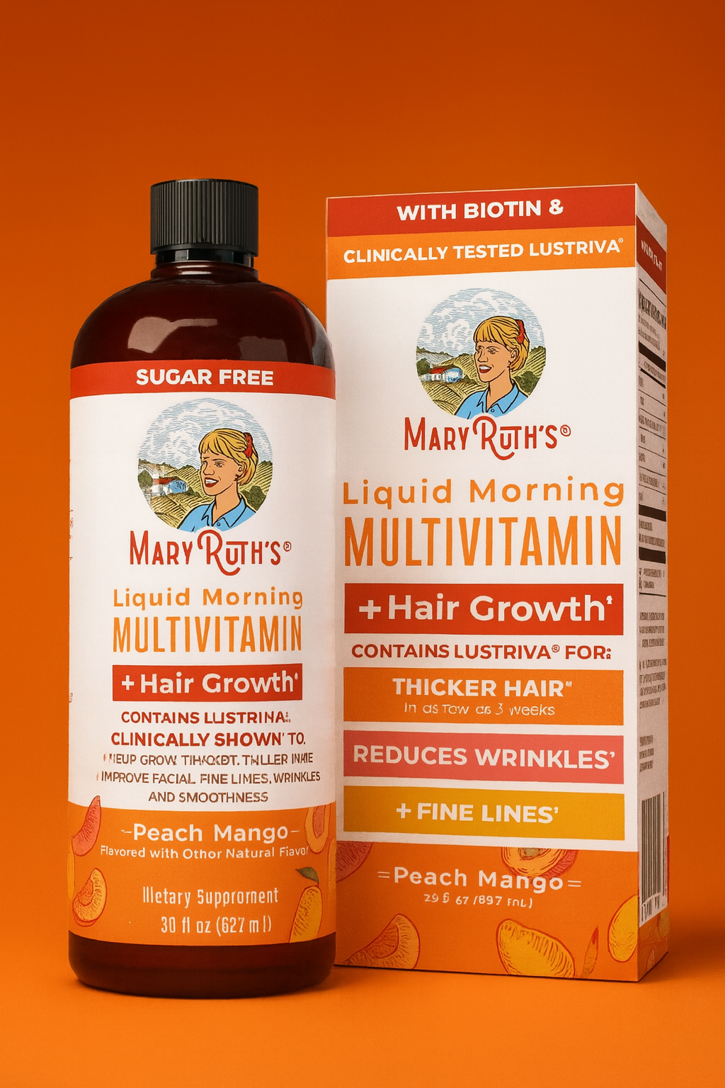 Multivitamínico avanzado para el crecimiento del cabello MaryRuth’s® 887ml