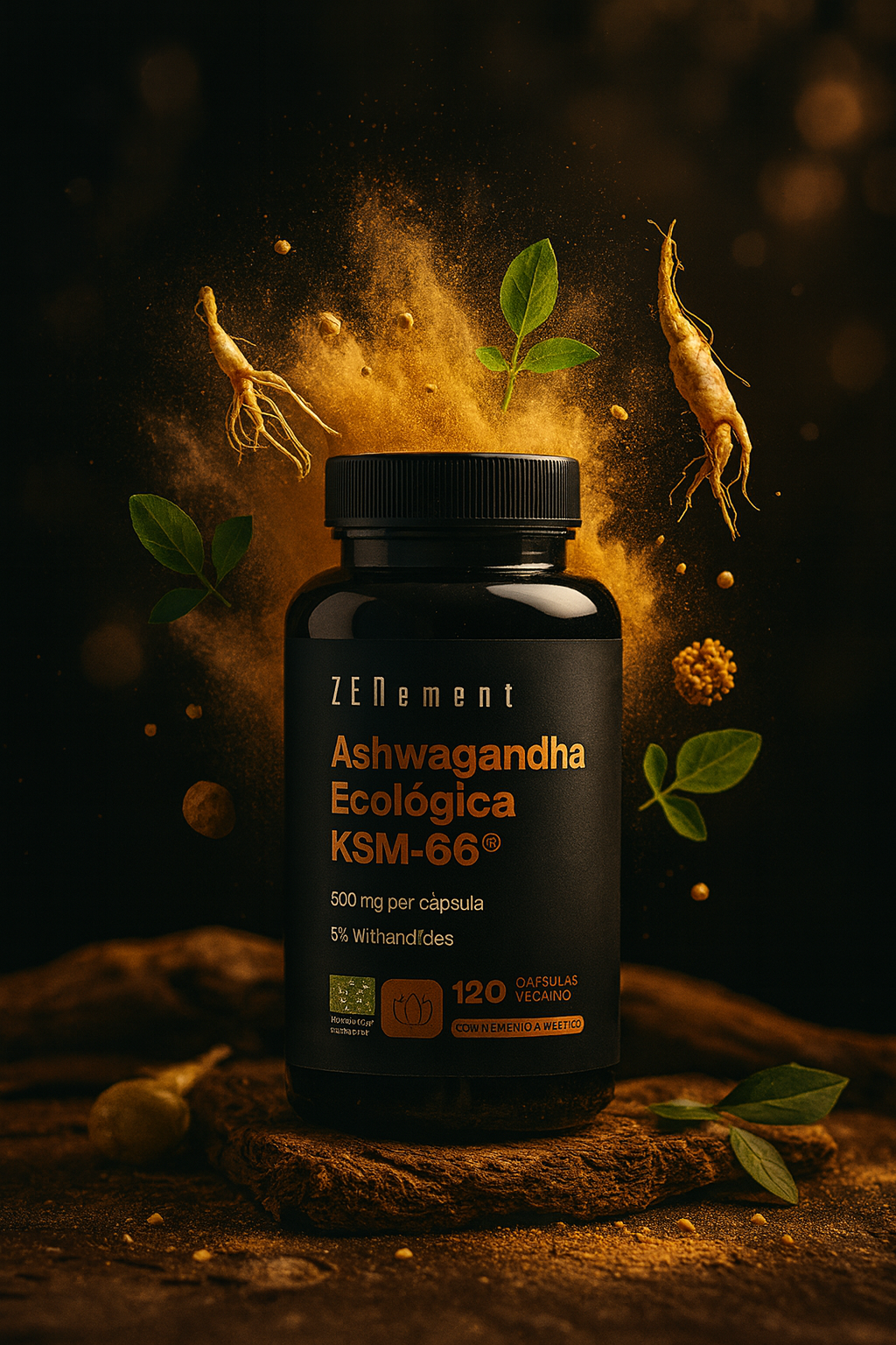 Ashwagandha premium 5,500mg-apoyo natural para extres yenergía