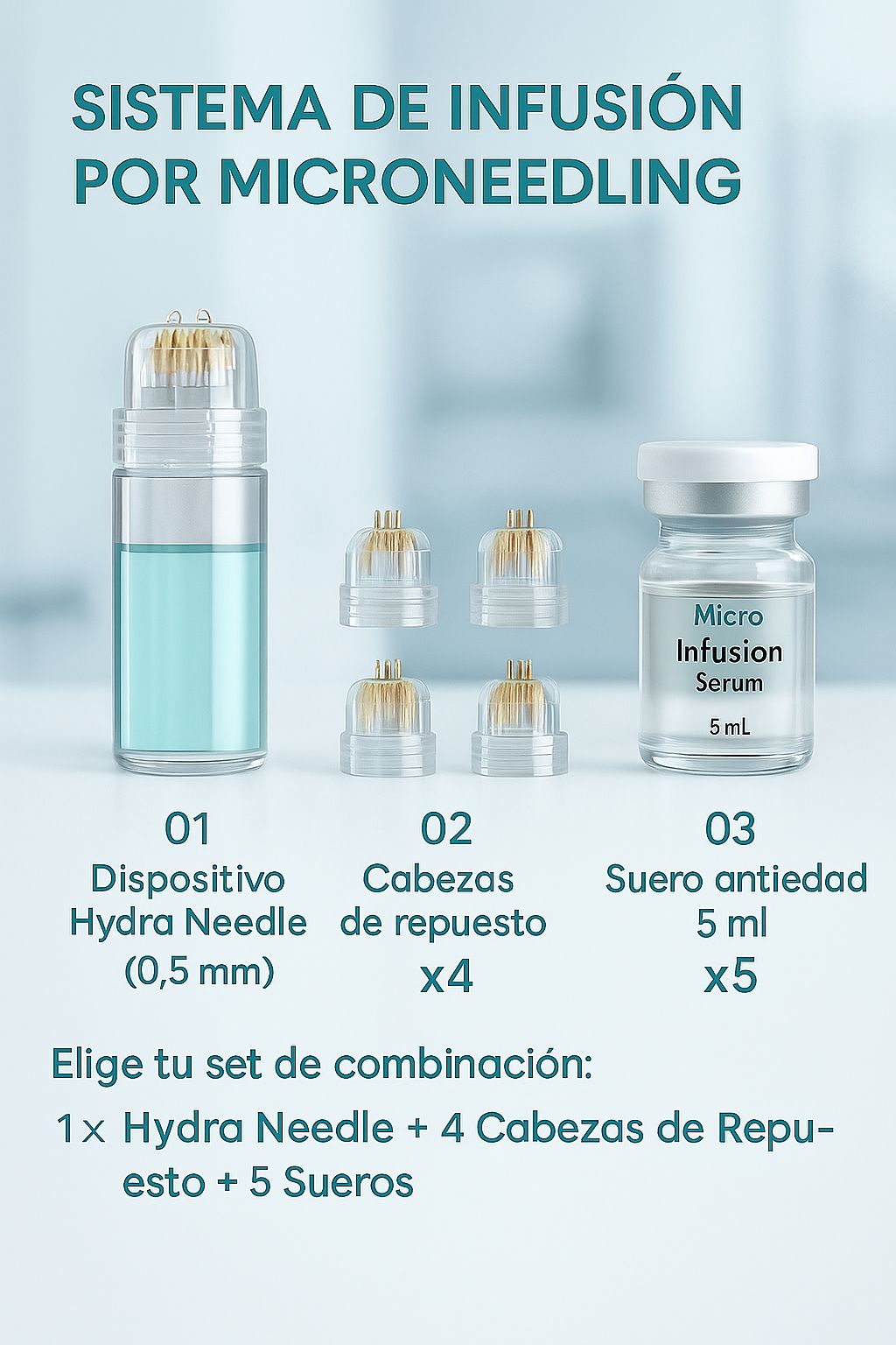 Regenerador Celular Premium – Sistema Micro-Infusión Pro-Colágeno