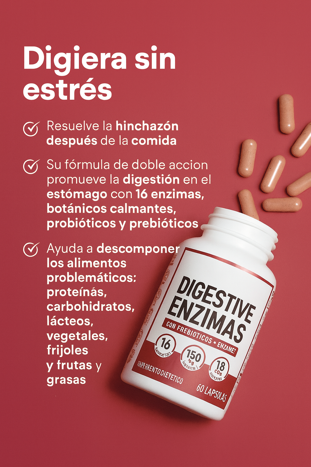 BioBalance+Desinflamador natural intestino +60B de probióticos